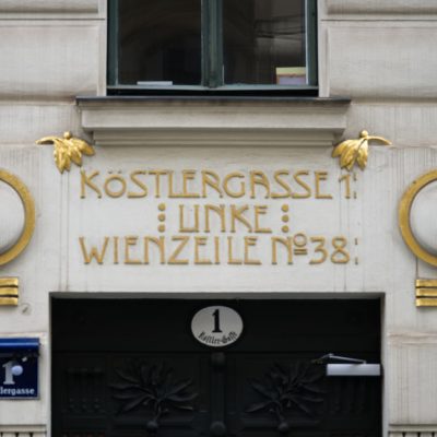 Kanzlei Elisabeth Schwendt in der Köstlergasse 1 in Wien